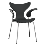 3208 Liljan med armstöd, helklädd av Arne Jacobsen - Haze læder - Anthracite - Jacobsen Plus