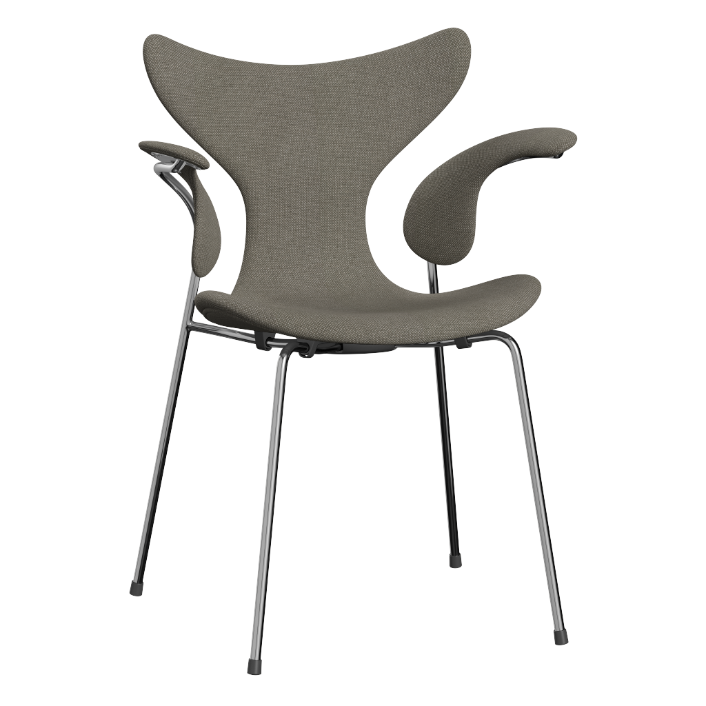 3208 Liljan med armstöd, helklädd av Arne Jacobsen - Hallingdal - 123 Beige - Jacobsen Plus