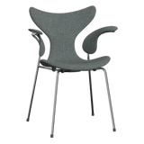 3208 Liljan med armstöd, helklädd av Arne Jacobsen - Hallingdal - 130 Grey - Jacobsen Plus