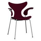 3208 Liljan med armstöd, helklädd av Arne Jacobsen - Hallingdal - 563 Dark Rose - Jacobsen Plus