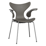 3208 Liljan med armstöd, helklädd av Arne Jacobsen - Essential læder - Lava - Jacobsen Plus