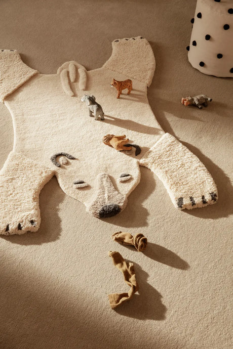 Polar Bear Tuftad matta från Ferm Living - 2 - Jacobsen Plus