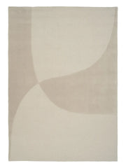 Split Plains Matta, Beige från Linie Design