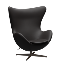 3316 Ägget loungestol, stomme i brown bronze av Arne Jacobsen