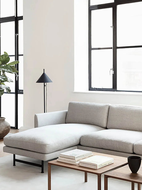Calmo 3-sits Soffa med schäslong, sunniva 717 från Fredericia Furniture - 3 - Jacobsen Plus