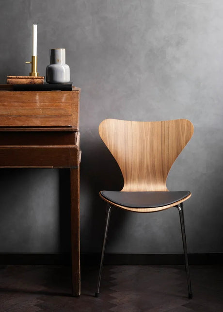 Sittdyna till 7:ans stol från Fritz Hansen - Intense læder - brun - Jacobsen Plus