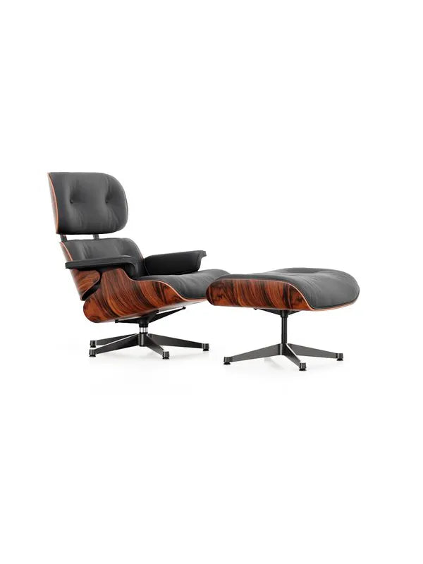 Eames Lounge Chair inkl. Fotpall från Vitra - Palisander - Jacobsen Plus