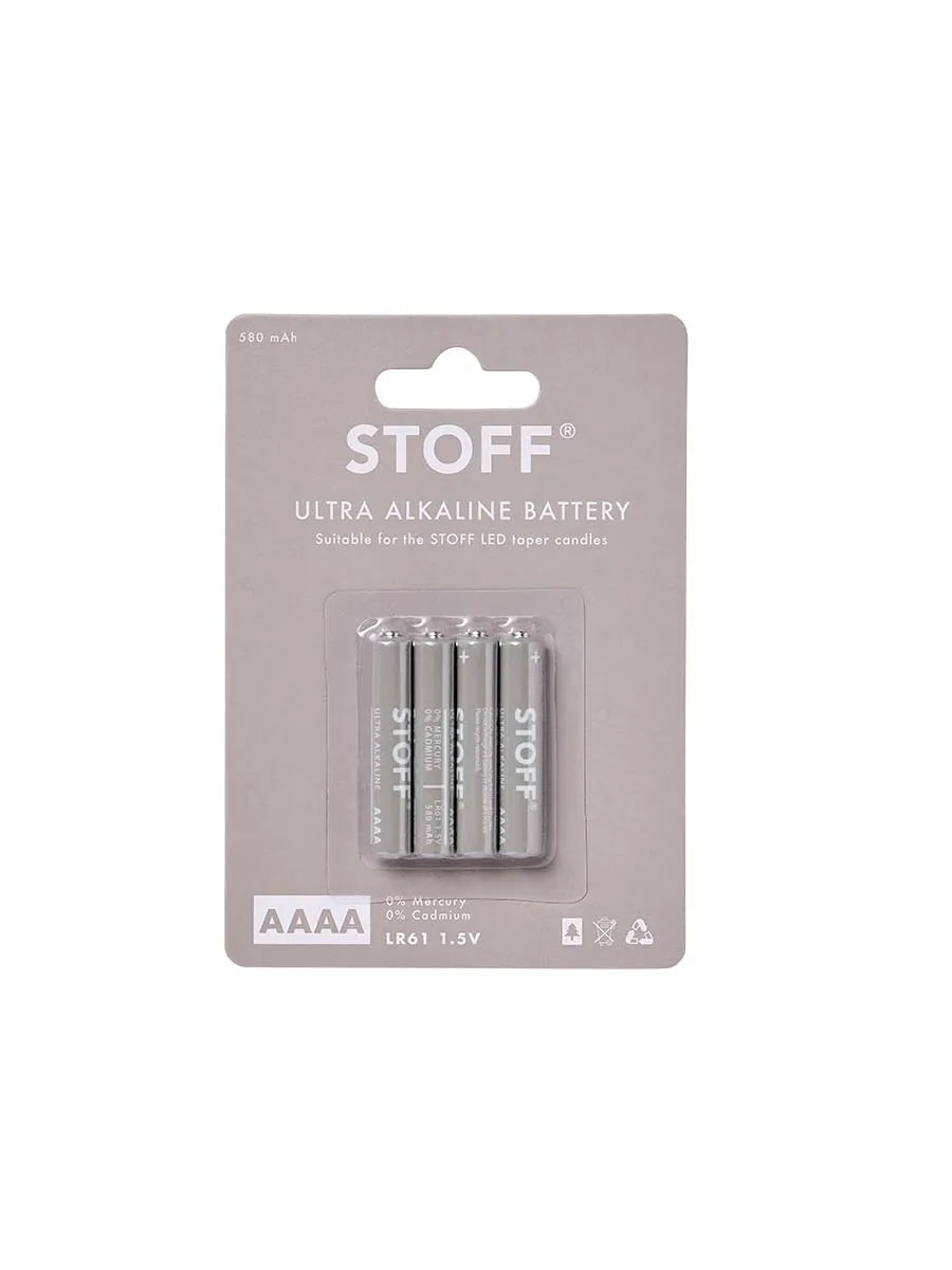 AAAA Batterier 4 st. från STOFF Nagel - 1 - Jacobsen Plus