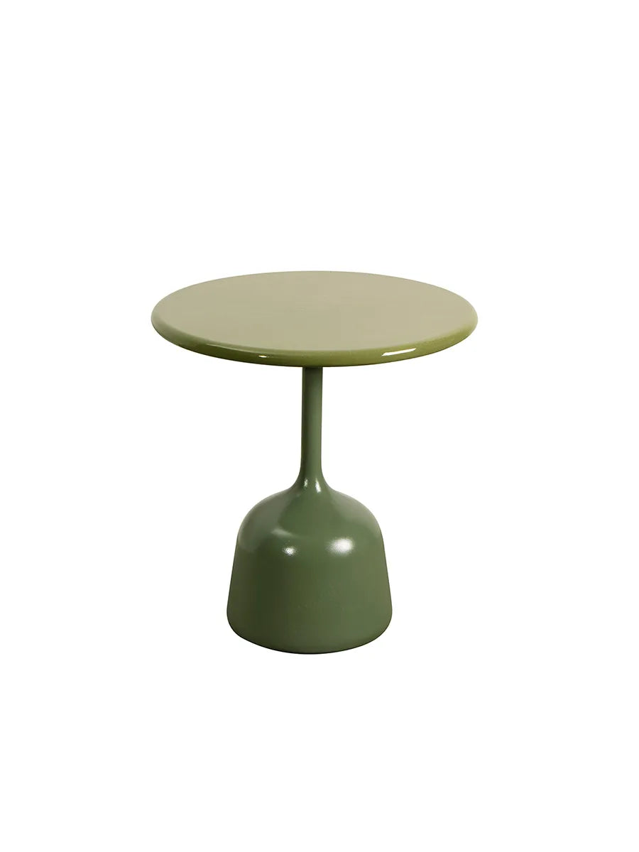 Glaze Soffbord, litet från Cane-line - Green / Green aluminium - Jacobsen Plus
