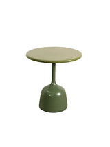 Glaze Soffbord, litet från Cane-line - Green / Green aluminium - Jacobsen Plus