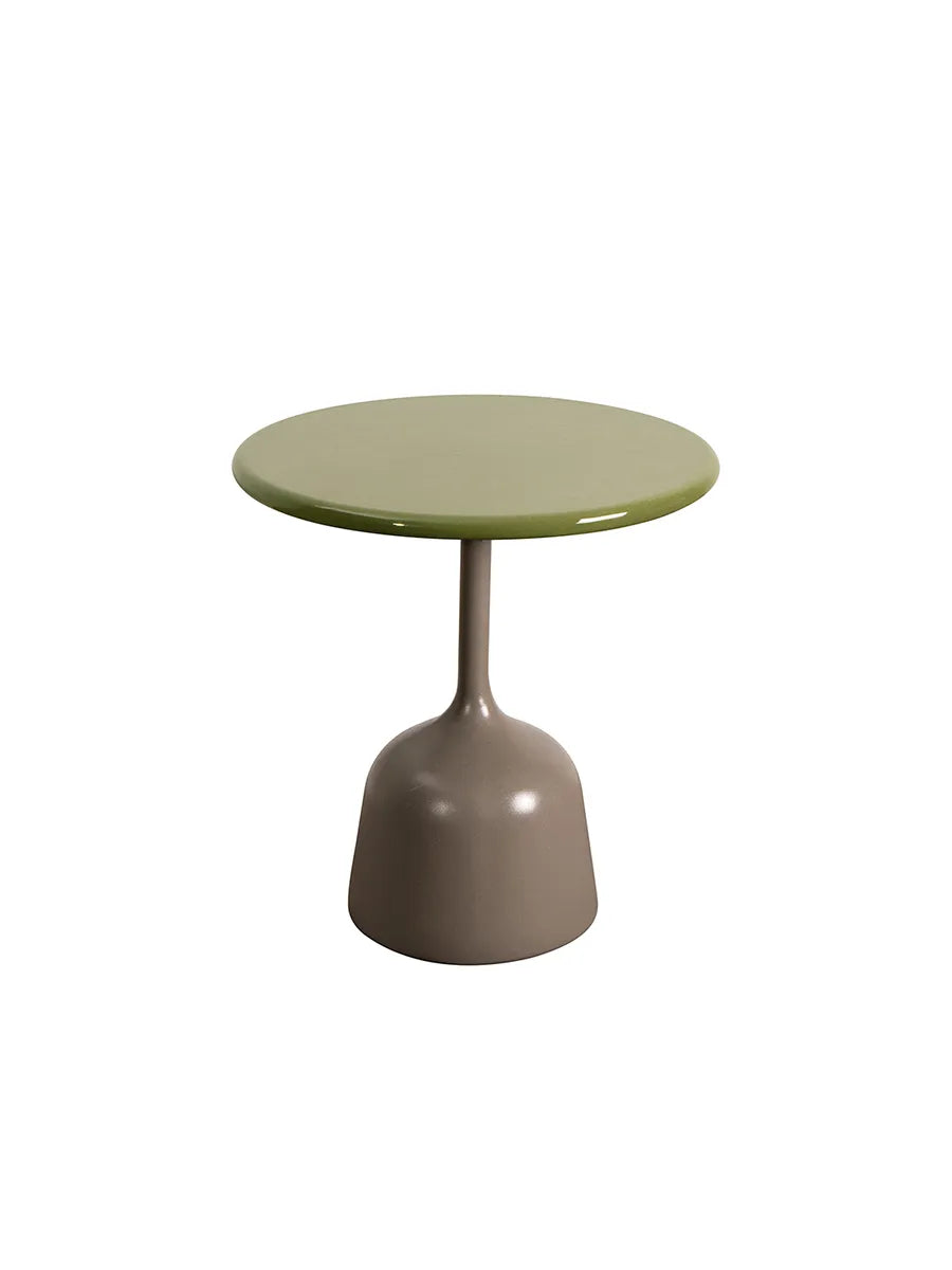 Glaze Soffbord, litet från Cane-line - Green / Taupe aluminium - Jacobsen Plus