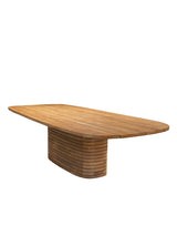 Mellow trädgårdsbord, ovalt, stort från Cane-line - Teak - Jacobsen Plus