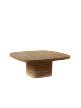 Mellow utomhussoffbord, kvadratiskt, litet från Cane-line - Teak - Jacobsen Plus