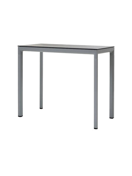 Drop Barbord, 150x75 cm från Cane-line - Lava grey / Fossil black, ceramic - Jacobsen Plus