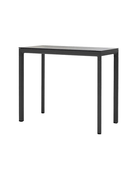 Drop Barbord, 150x75 cm från Cane-line - Lava grey / Fossil black, ceramic - Jacobsen Plus