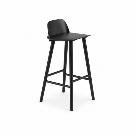 Nerd barstol, svart från Muuto - 1 - Jacobsen Plus