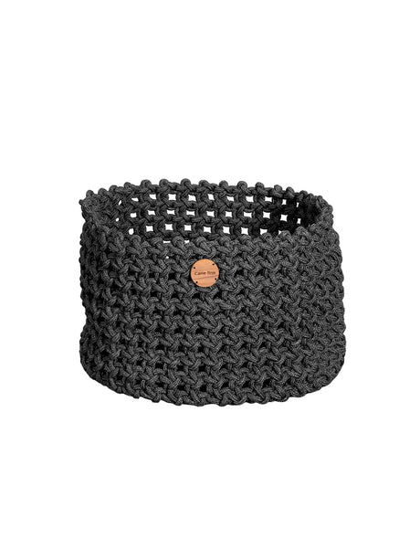 Soft Rope Korg, Ø50 cm från Cane-line - Dark grey - Jacobsen Plus