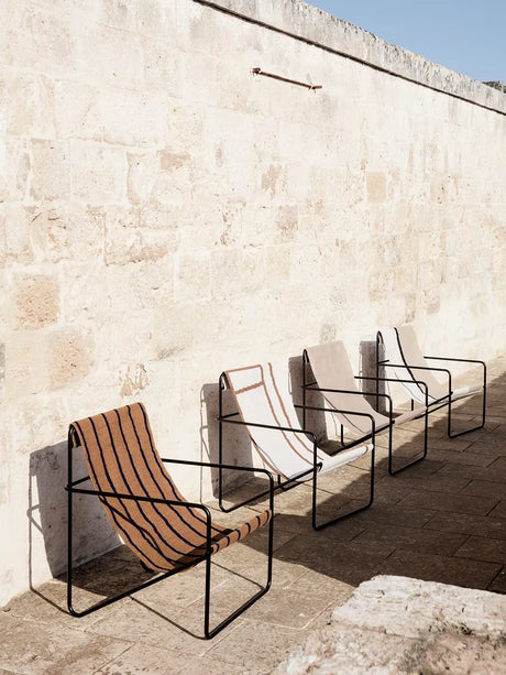 Desert Lounge Chair, svart från Ferm Living - Soil - Jacobsen Plus
