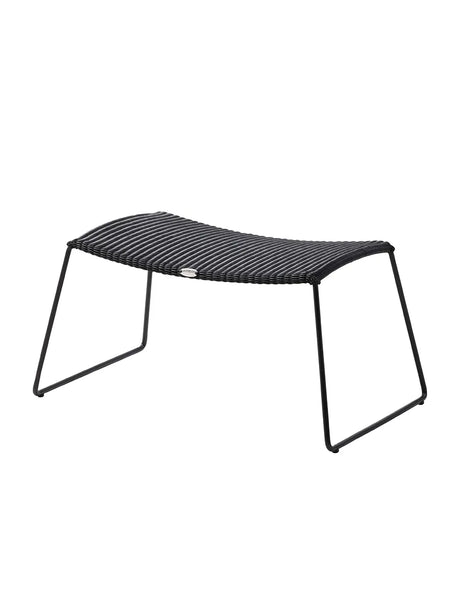 Breeze Fotpall från Cane-line - Black - Jacobsen Plus