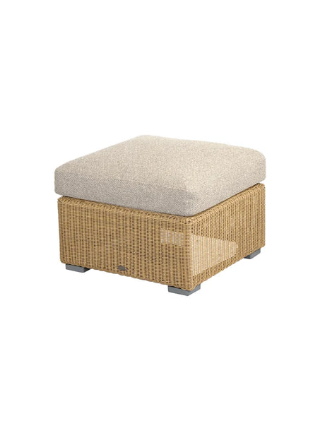 Dyna till Chester Fotpall från Cane-line - Taupe, Cane-line Natté inkl. QuickDry - Jacobsen Plus