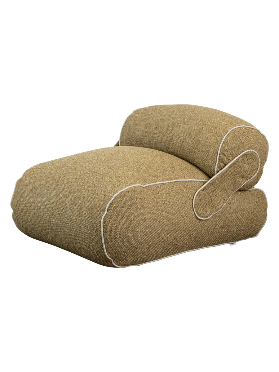 Unite Loungestol från Cane-line - Turmeric Yellow - Jacobsen Plus