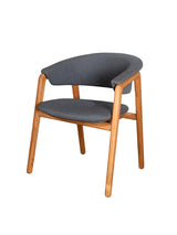 Luna Stol, teak/grå från Cane-line - 1 - Jacobsen Plus