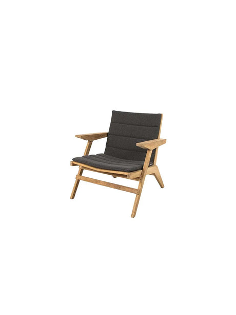 Flip Loungestol från Cane-line - Inkl. dyna i Dark Grey - Jacobsen Plus