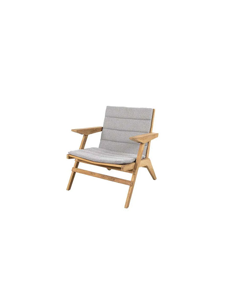 Flip Loungestol från Cane-line - Inkl. dyna i Dark Grey - Jacobsen Plus