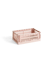 Colour crate S, blush från Hay