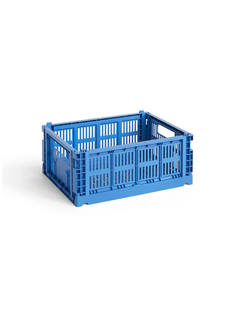 Colour crate M, elektrisk blå från Hay - Jacobsen Plus
