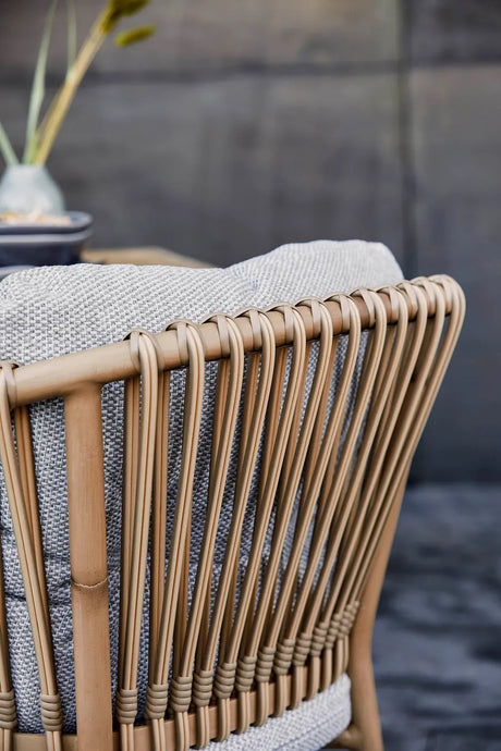 Ocean Stol, Weave från Cane-line - Naturlig / Grey, Cane-line Natté - Jacobsen Plus