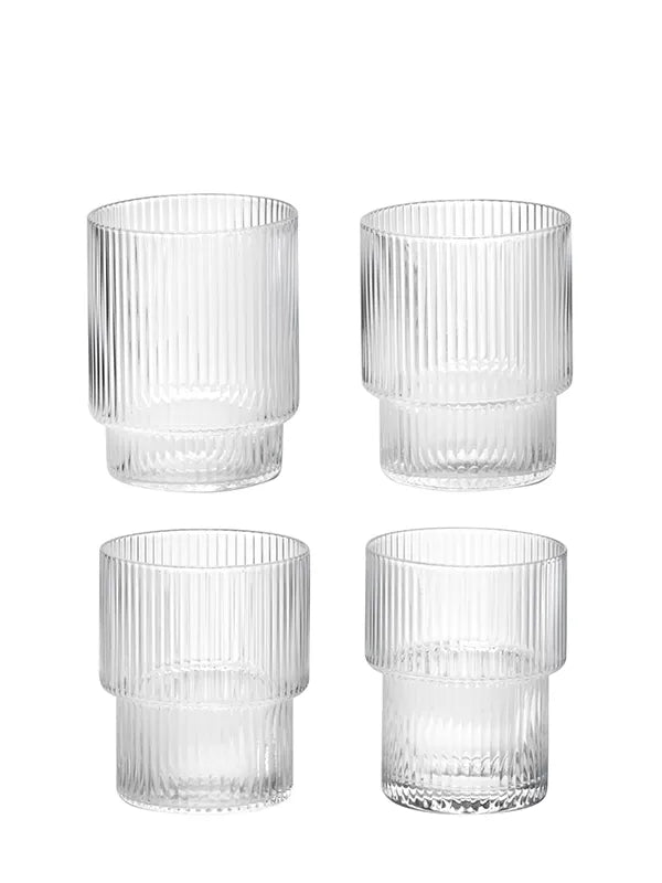 Ripple glas (set med 4 st) från Ferm Living - 1 - Jacobsen Plus