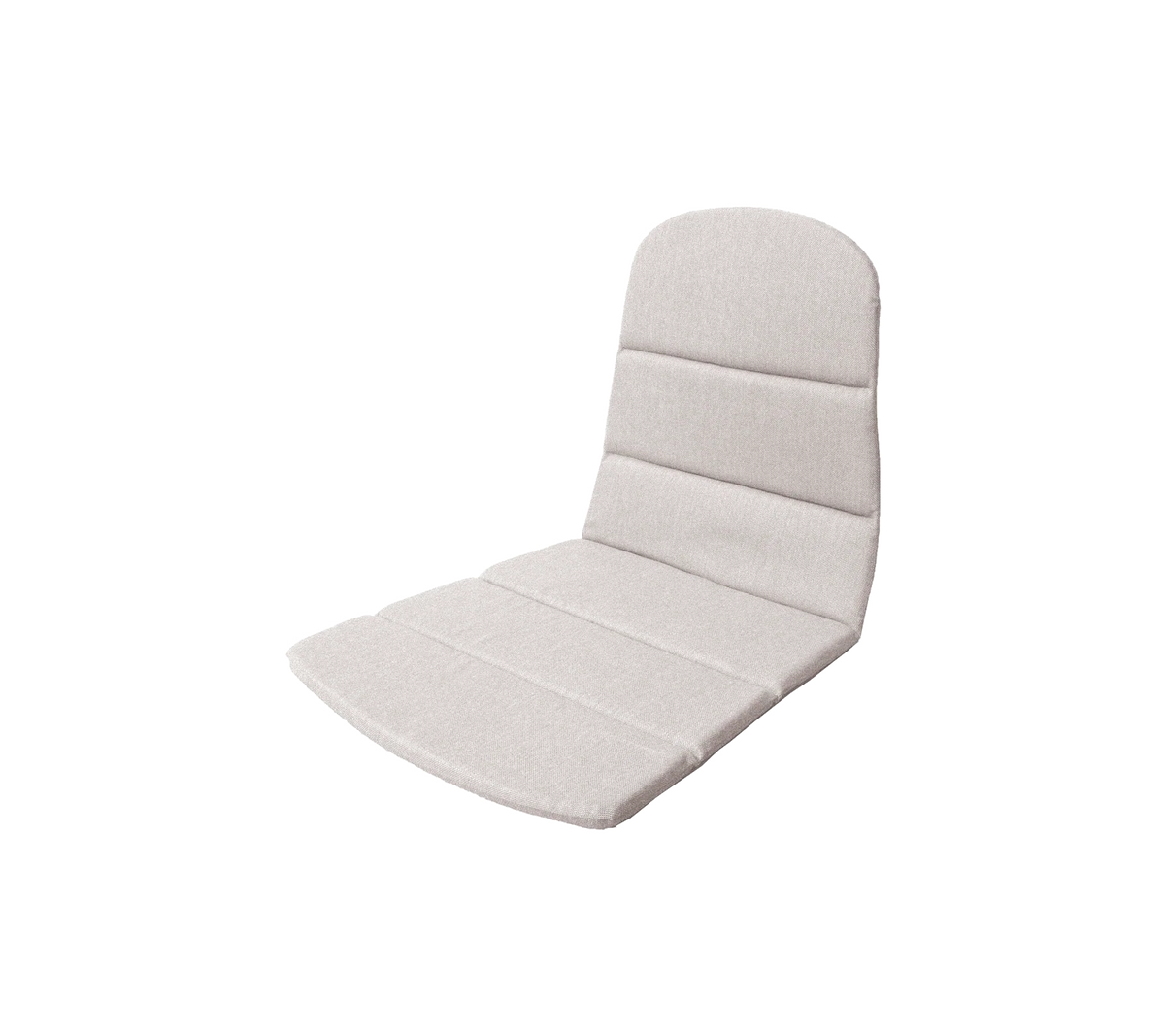 Sits- och ryggdyna till Breeze Stol med medar från Cane-line - Sand - Cane-line Natté - Jacobsen Plus