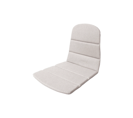 Sits- och ryggdyna till Breeze Stol med medar från Cane-line - Grey - Cane-line Natté - Jacobsen Plus