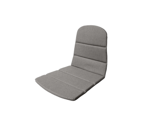 Sits- och ryggdyna till Breeze Stol med medar från Cane-line - Grey - Cane-line Natté - Jacobsen Plus