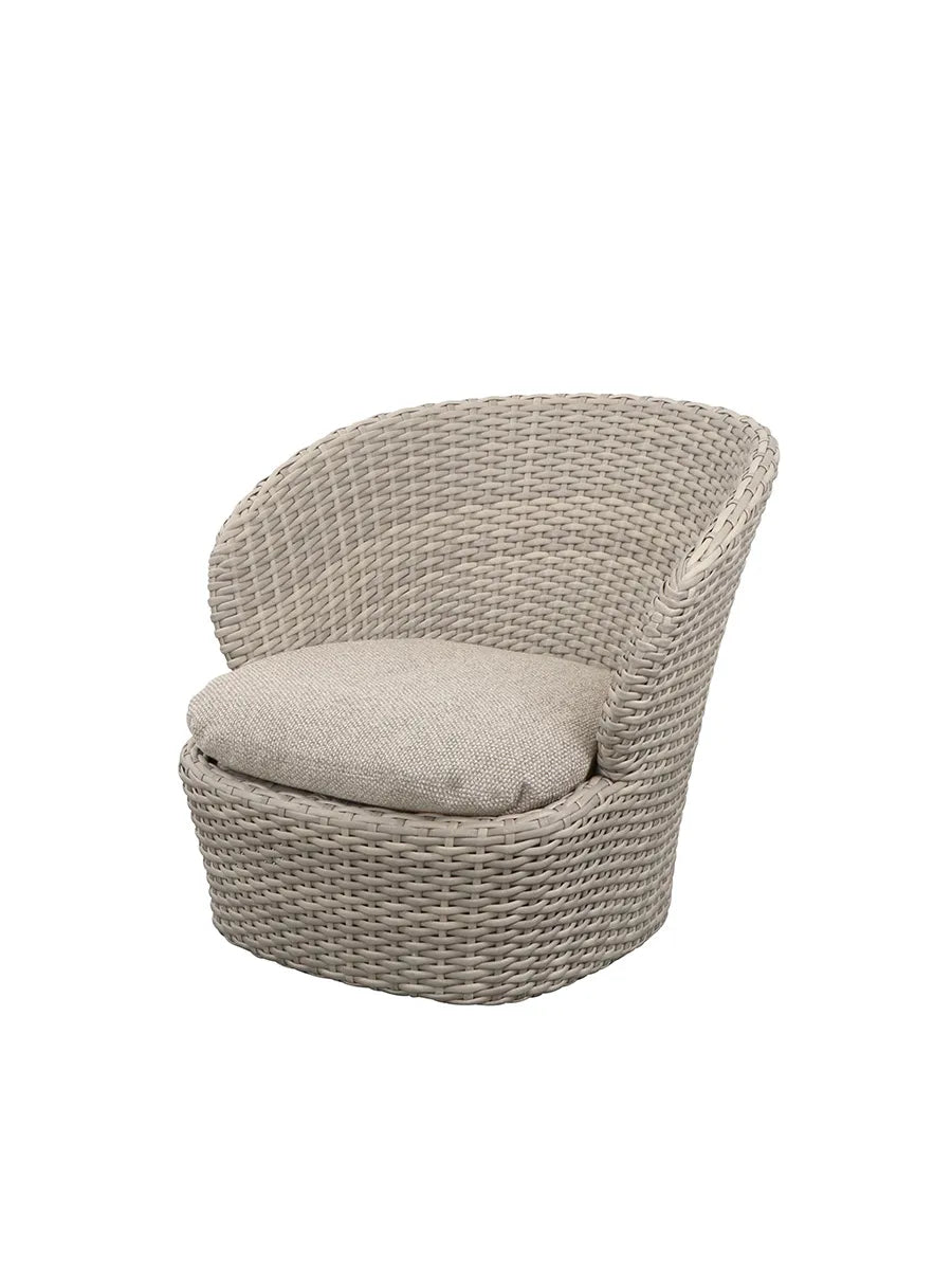 Coast Loungestol med. Swivel, sand från Cane-line - 1 - Jacobsen Plus