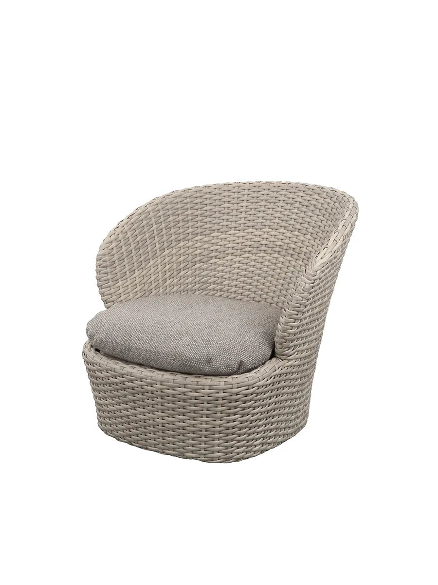 Coast Loungestol med. Swivel, sand från Cane-line - 6 - Jacobsen Plus
