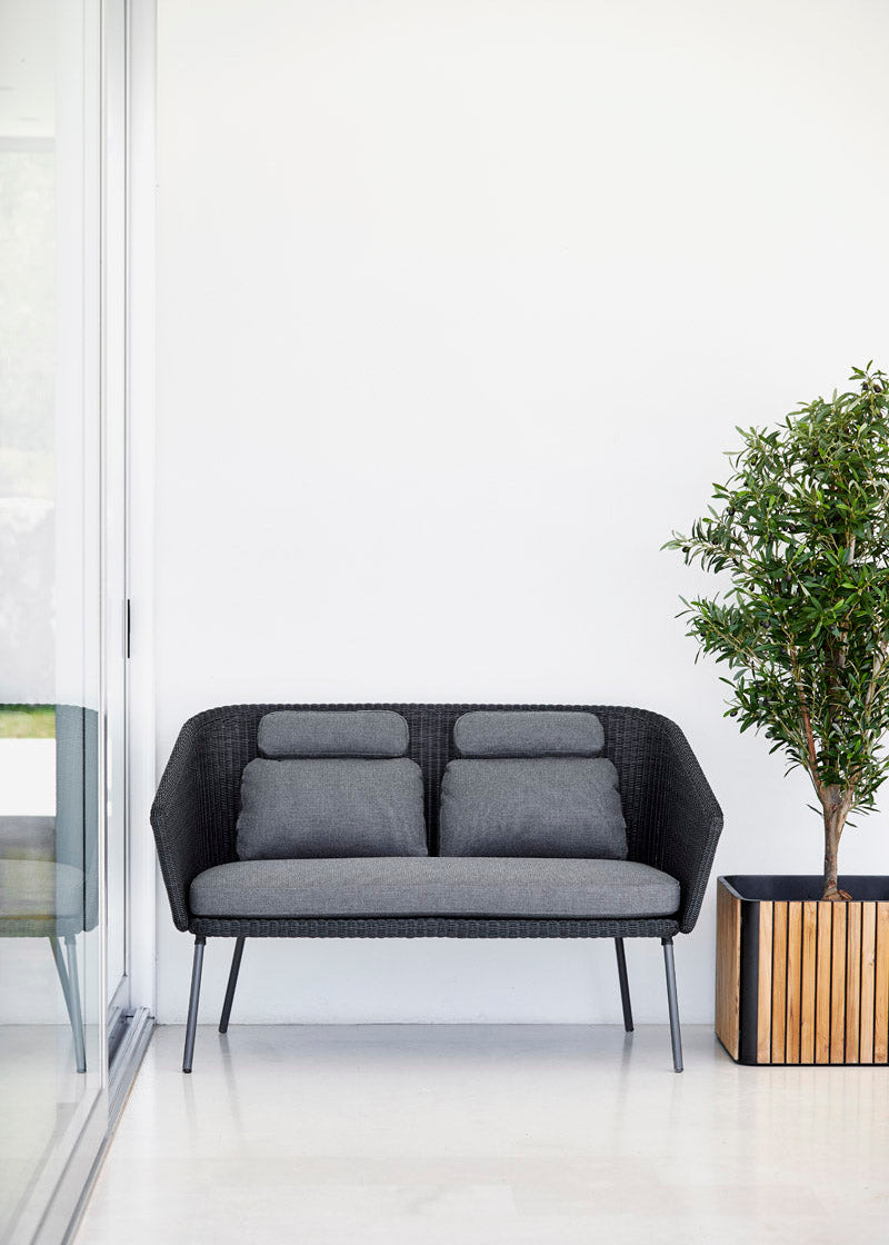 Mega 2-sits Soffa, inkl. dynset från Cane-line - 2 - Jacobsen Plus