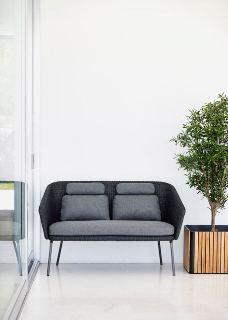 Mega 2-sits Soffa, inkl. dynset från Cane-line - 2 - Jacobsen Plus