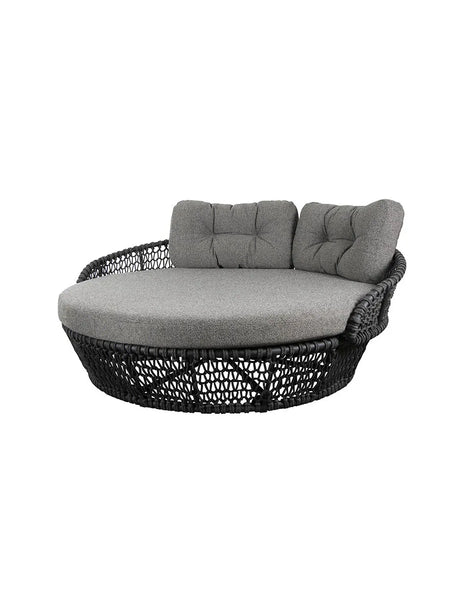 Ocean Daybed, soft rope från Cane-line - Dark Grey - Jacobsen Plus
