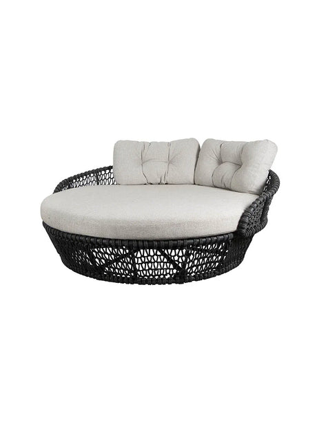 Ocean Daybed, soft rope från Cane-line - Dark Grey - Jacobsen Plus