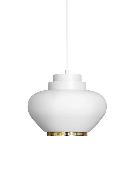 A333 Turnip Pendel från Artek - Ring White Lacquered - Jacobsen Plus