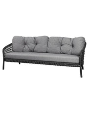 Ocean large 3-sits. Soffa, soft rope från Cane-line