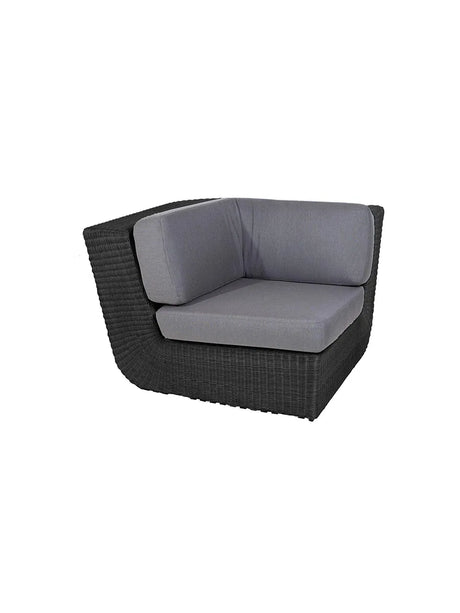 Savannah Modulsoffa, hörn från Cane-line - Ingen dyna - Jacobsen Plus