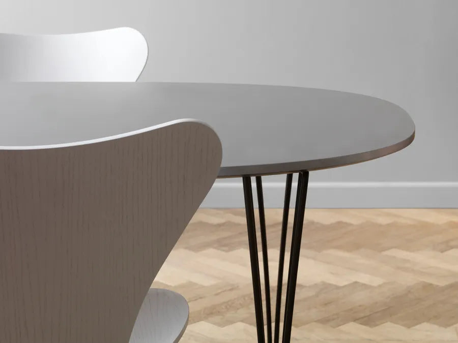 Piet Hein B619 Superellipse utdragbart bord, 180/300 x 120 cm från Fritz Hansen - 2 - Jacobsen Plus