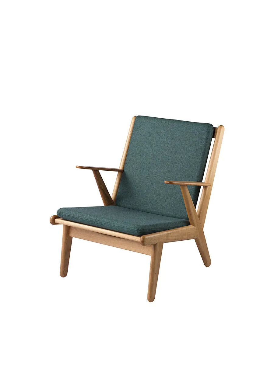 J53 Fåtölj från FDB Møbler - MLF - Camira - Green/Greenfor (32) - Jacobsen Plus