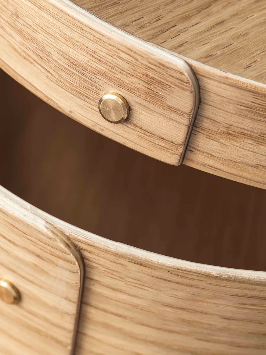 X3 Drejø Förvaringsask, Ø22 cm från FDB Møbler - 4 - Jacobsen Plus