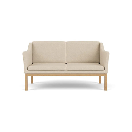 L45 MK154 2 pers. soffa, beige textil av Mogens Koch - Jacobsen Plus