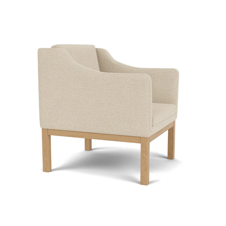 L46 MK155 fåtölj, beige textil av Mogens Koch - 2 - Jacobsen Plus