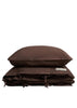 Bongusta - Percale sängkläder, 140x200/60x63 cm, Kaffe